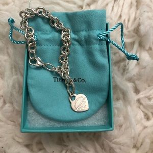 Tiffany charm bracelet